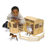 Folding Horse Stable