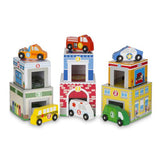 Nesting & Sorting Buildings & Vehicles
