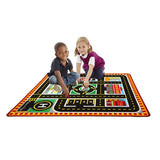 Round The City Rescue Rug & Vehicle Set