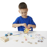 Rescue Vehicles Wooden Craft Kit. Created by Me!