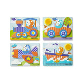 First Play Jigsaw Puzzle Set-  Safari, Farm, Vehicles