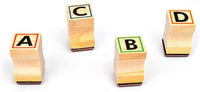 Wooden Stamp Set - Alphabet