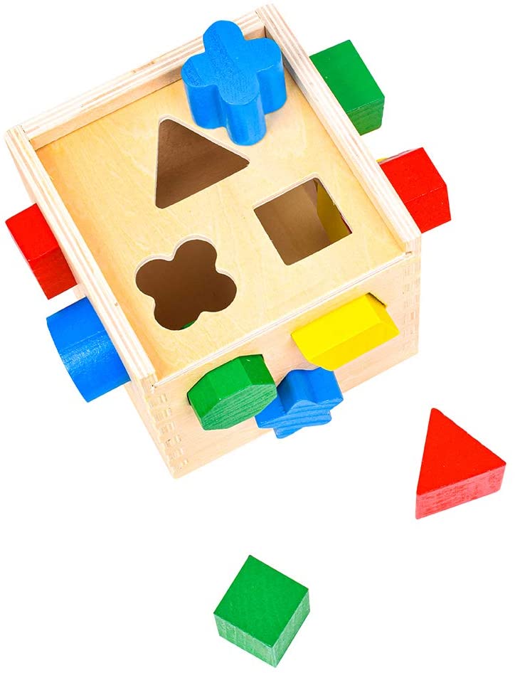 Shape Sorting Cube – Knotty Toys