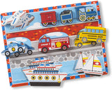 Vehicles Chunky Puzzle - 9 Pieces