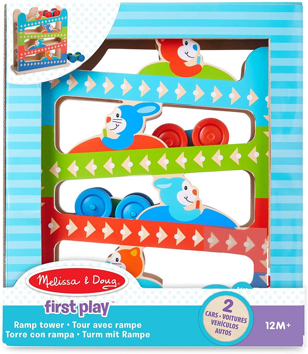 Melissa and doug roll and ring ramp tower hot sale