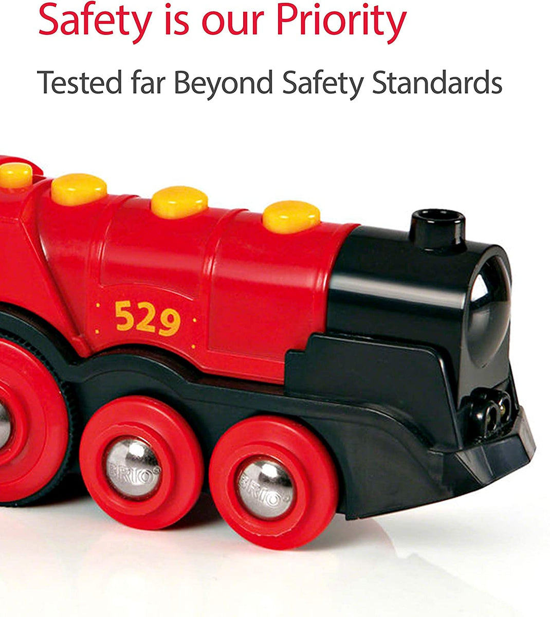 BRIO MIGHTY RED LOCOMOTIVE