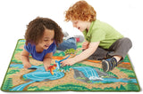 Prehistoric Playground Dinosaur Rug