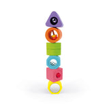 I WOOD SHAPES & SOUNDS 6-BLOCK PUZZLE (WOOD)