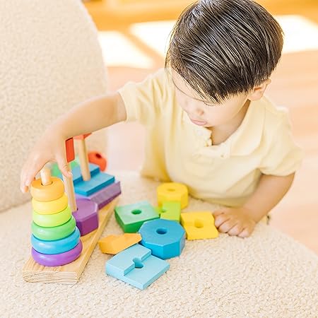 Geometric Stacker – Knotty Toys