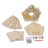 Birdhouse Wooden Craft Kit. Created by Me!