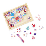 Heart Beads Wooden Bead Kit. Created by Me!