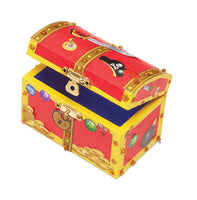 Pirate Chest Wooden Craft Kit. Created by Me!