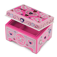 Jewelry Box Wooden Craft Kit. Created by Me!