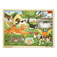 Pets, Barnyard, Dinosaur  Wooden Jigsaw Puzzle - 24 Pieces