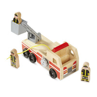 Fire Truck Classic Wooden Play Set