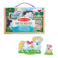 Show Horse Magnetic Dress-Up Play Set