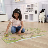 Natural Play Floor Puzzle: Under The Sea, Dinosaurs, America the Beautiful, Princess Fairyland, ABC Animals, Farm