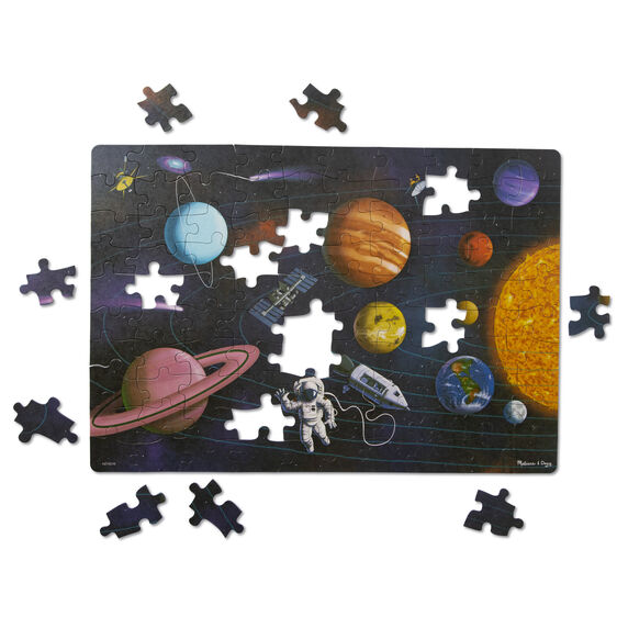 Natural Play Puzzle(100 Pieces) Outer Space ,Horse Adventure