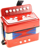 Accordion Red, Blue