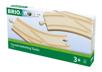 BRIO Curved Switching Tracks for Railway