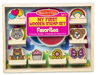 My First Wooden Stamp Set - Favorites