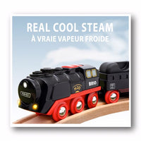 BRIO Battery-Operated Steaming Train