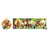 PANORAMIC PUZZLE FOREST 100 pcs