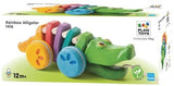 Rainbow Alligator Baby Toy
