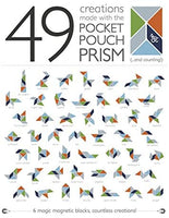 Tegu Magnetic 6-Piece Pocket Pouch Prism - Blues