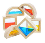 Water Blocks Building & Color Mixing Learning 6 Piece