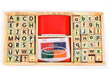 Wooden Stamp Set - Alphabet