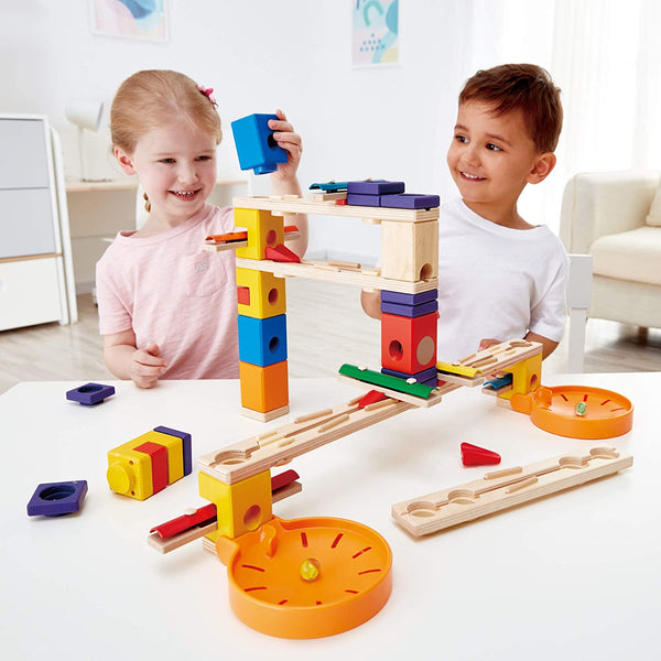 マーブルラン |Award Winning Hape Quadrilla Wooden Marble Run