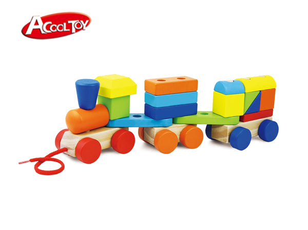 Three Blocks train – Knotty Toys
