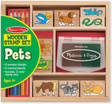 Wooden Stamp Set - Pets