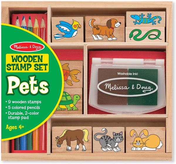 Baby Products Online - Melissa and Doug My First Wooden Stamp Set - Farm  Animals - Art Projects, with Washable Ink, Farm Theme Wooden Stamps for  Kids Ages 4+ - Kideno