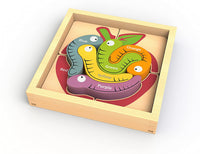 Color Crawlers wooden puzzle