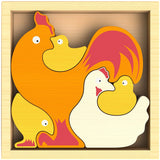 Chicken Family puzzle