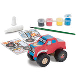 Monster Truck Wooden Craft Kit.  Created by Me!