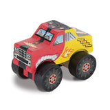 Monster Truck Wooden Craft Kit.  Created by Me!