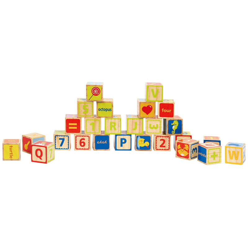 HAPE ABC BLOCKS – Knotty Toys