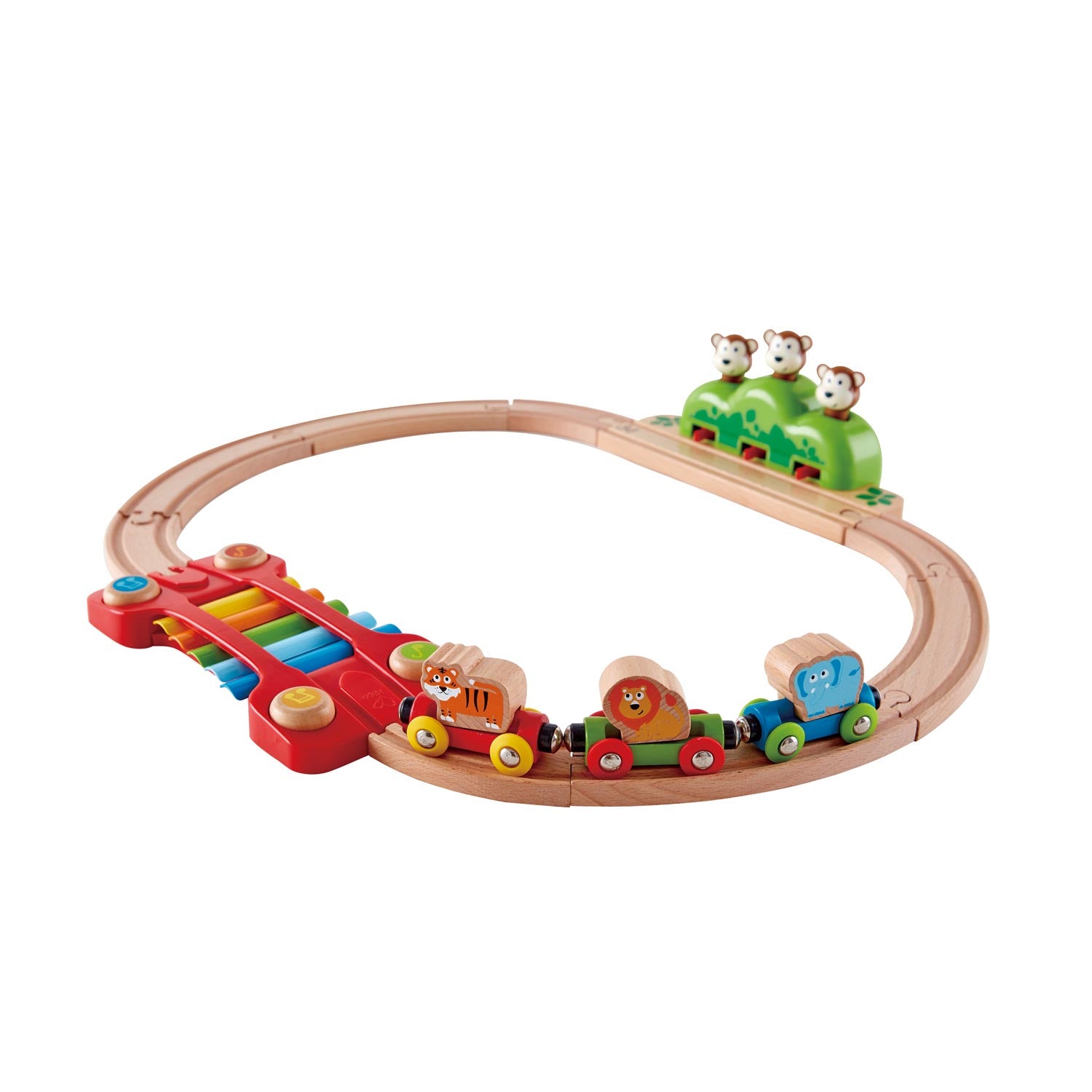 HAPE MUSIC AND MONKEYS RAILWAY Knotty Toys