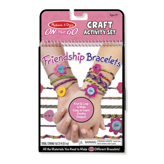 Friendship Bracelets - On the Go Crafts