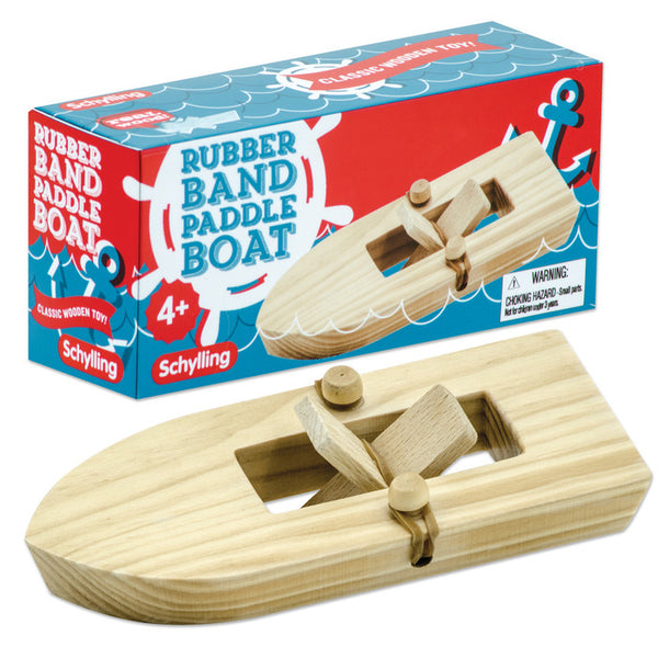 PADDLE BOAT - RUBBER BAND