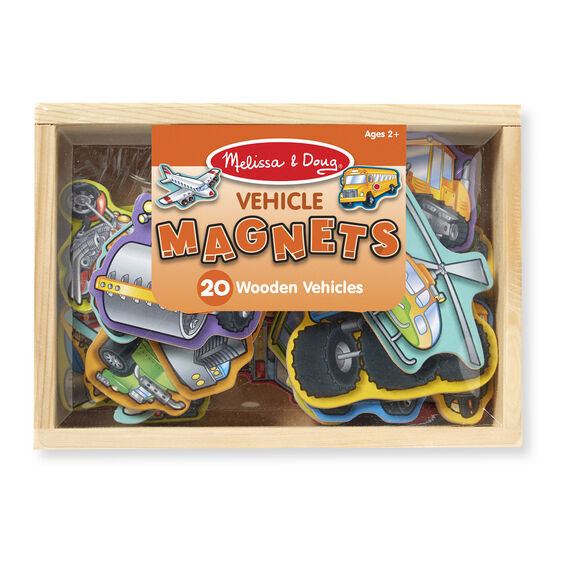 Wooden Vehicles Magnets