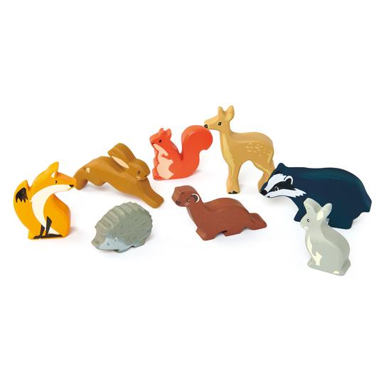 Woodland Animals - Hare, Hedgehog, Fox, Fallow Deer, Red Squirrel 