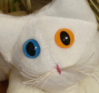 White Velvet Cat - Handmade in CANADA