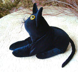 Black Velvet Cat - Handmade in CANADA