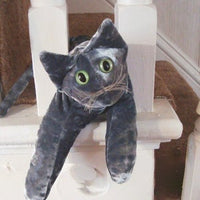 Grey Velvet Cat - Handmade in CANADA