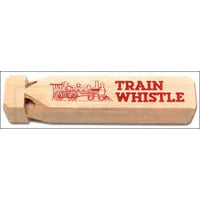 TRAIN WHISTLE WOODEN