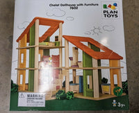 Chalet Dollhouse with Furniture